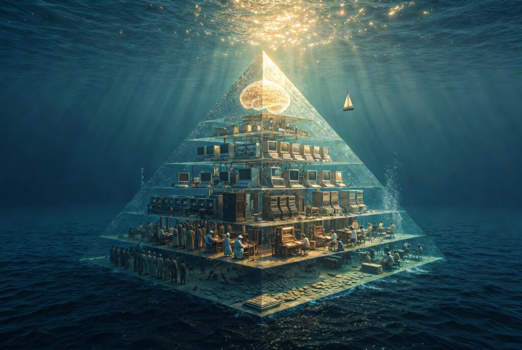 DIKW pyramid: Data, Information, Knowledge, Wisdom, Impact